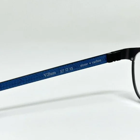 Blac Carbon by Bellinger House Villum Eyeglasses Frame Color StoneFiber 57-15